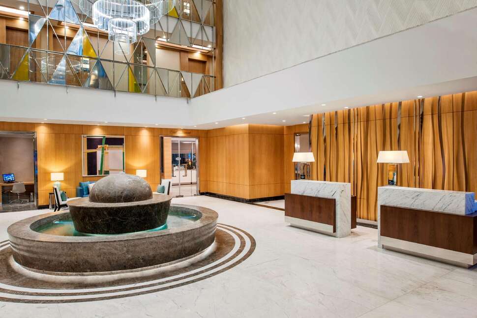 Een foto van het interieur van Elite World Marmaris Hotel