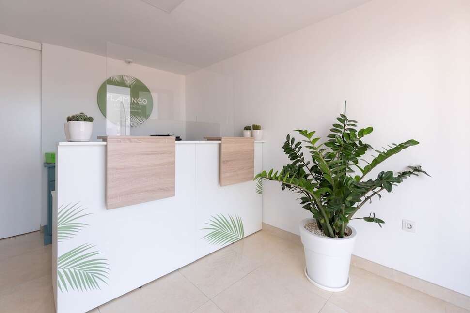 Ein Foto vom Innenbereich im Apartments Flamingo