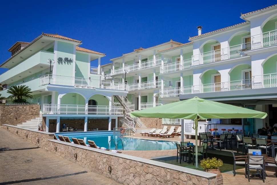 Een foto van het zwembad bij Di Palai Hotel