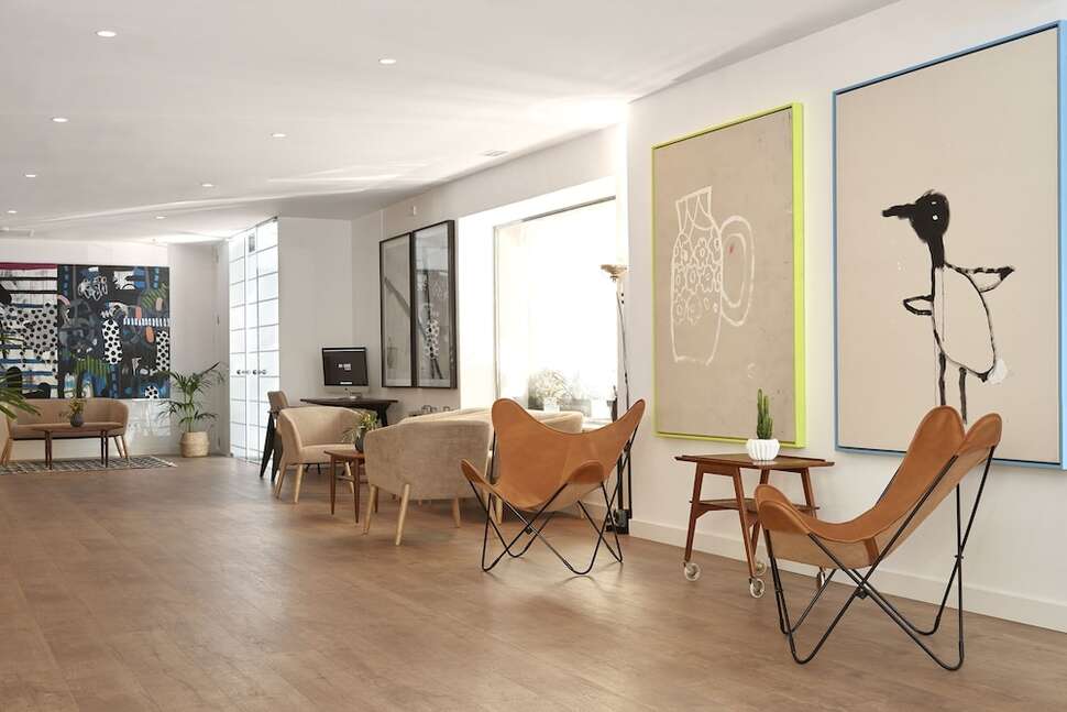Een foto van het interieur van Innside by Melia Palma Center