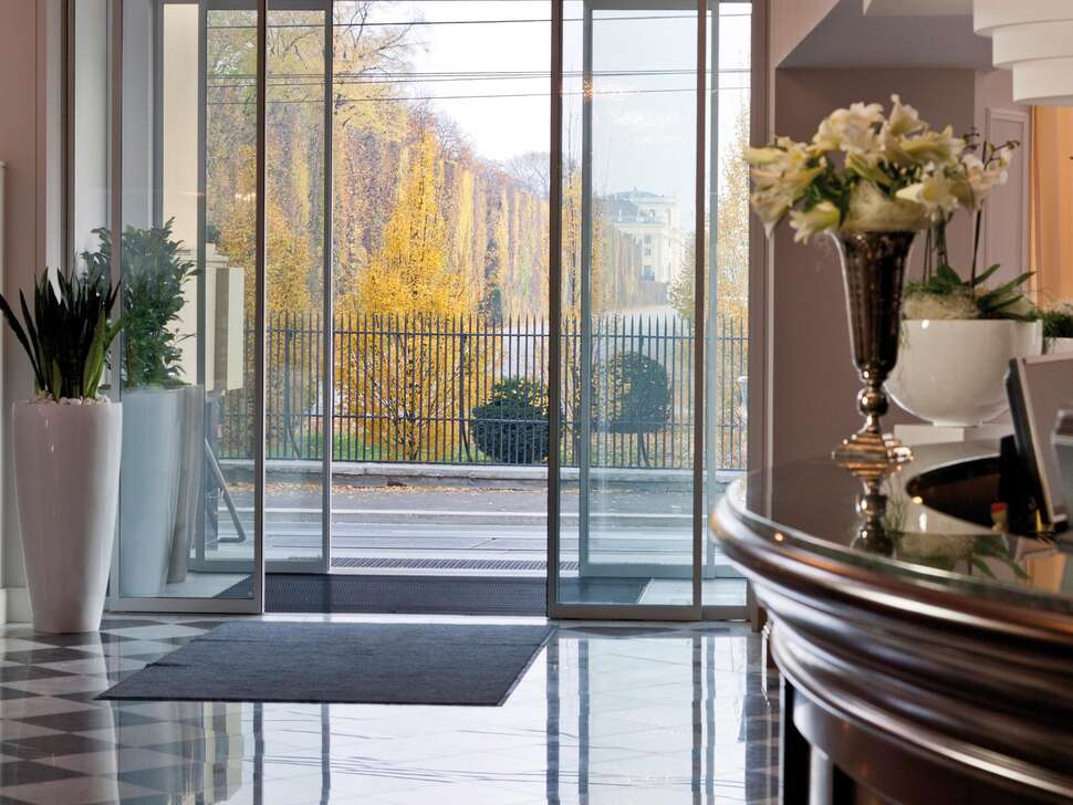 Een foto van het interieur van Austria Trend Parkhotel Schonbrunn