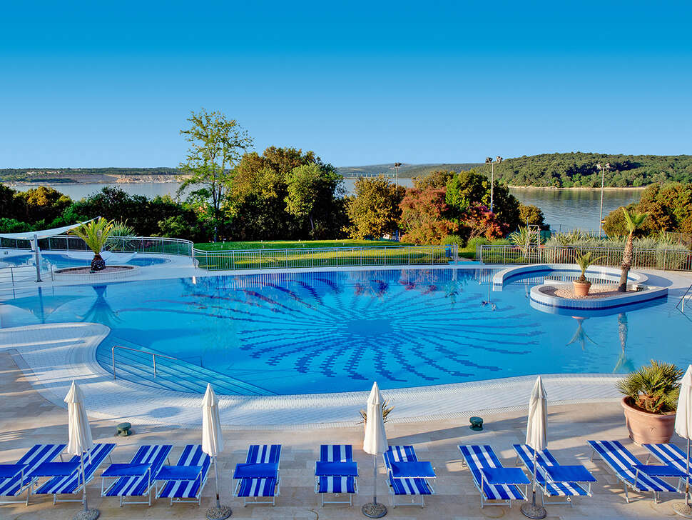 Een foto van het zwembad bij Valamar Club Tamaris & Residence