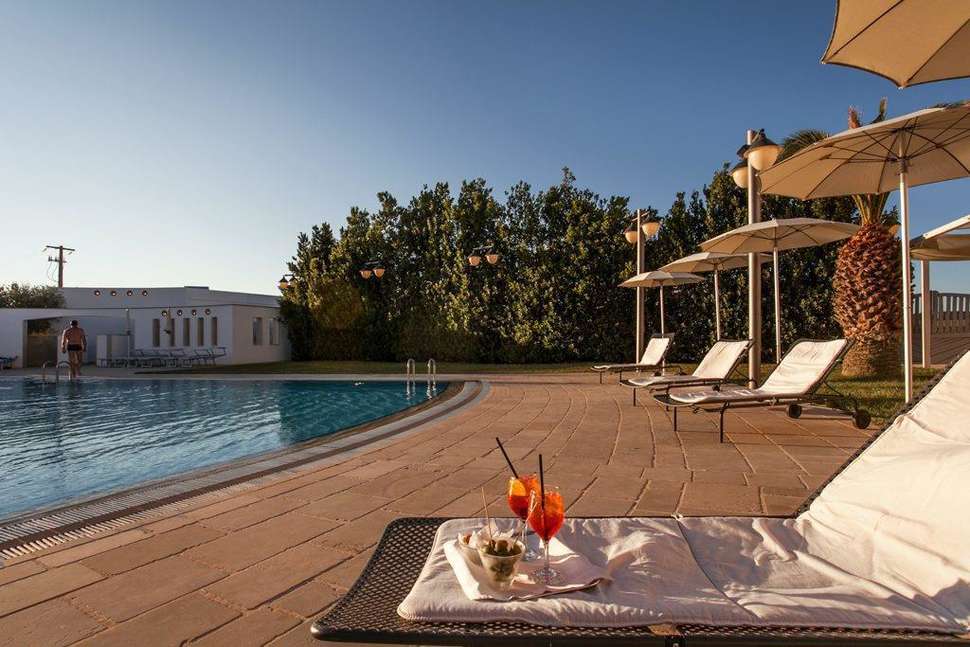 Een foto van het zwembad bij Grand Hotel la Chiusa di Chietri