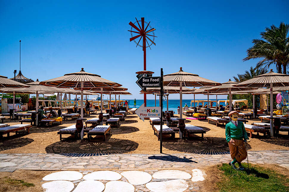 Een foto van het strand bij Elysees Dream Beach Hotel