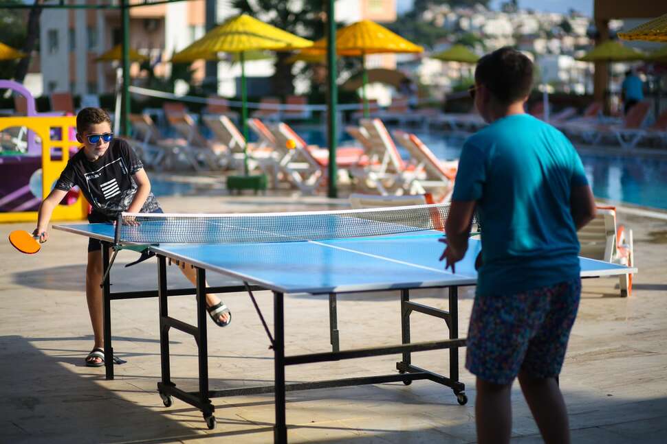Een foto van de faciliteiten bij Tuntas Family Suites Kusadasi