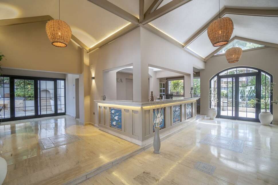 Een foto van het interieur van Manzara Boutique Hotel