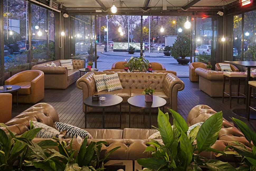 Een foto van het interieur van Elba Madrid Alcala