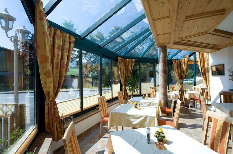 Ein Foto von den Einrichtungen im Gasthof Obermair