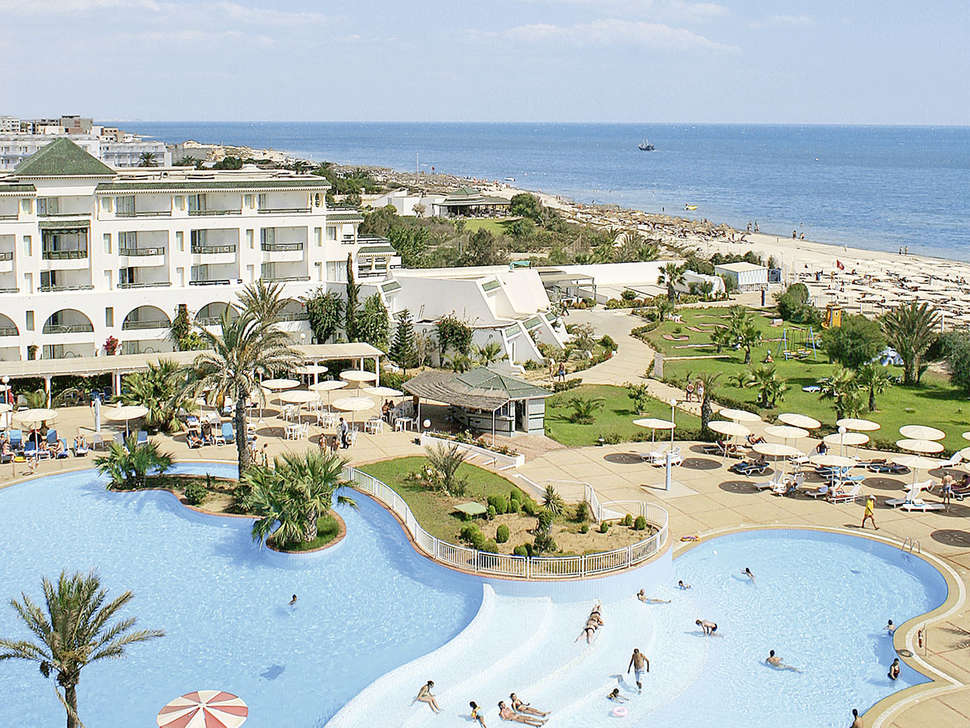 Ein Foto vom Pool im El Mouradi Palm Marina