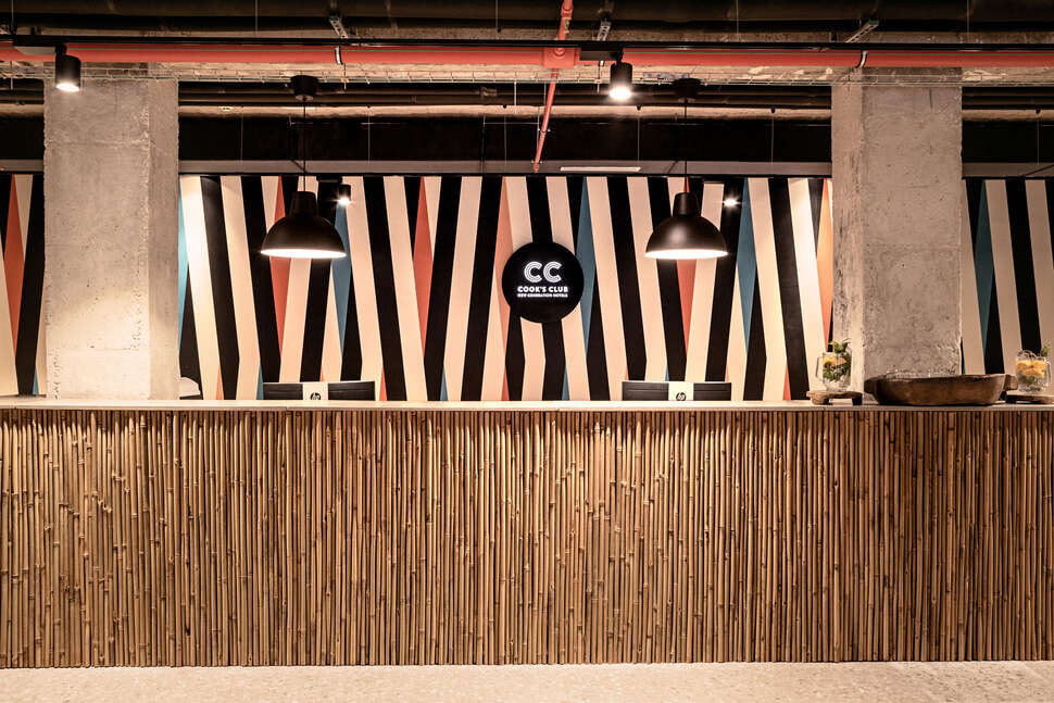Een foto van het interieur van Caramelo Palma Beach