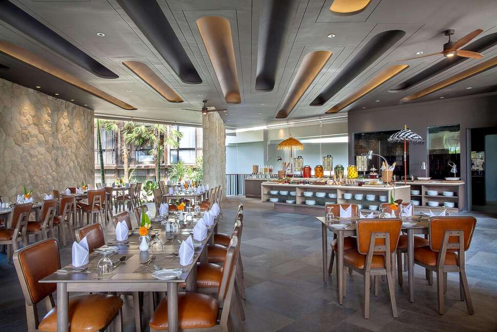 Een foto van de faciliteiten bij Wyndham Tamansari Jivva Resort