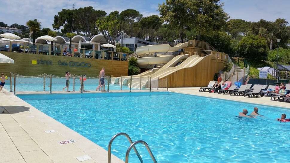 Een foto van een overzicht van Camping Cala Gogo
