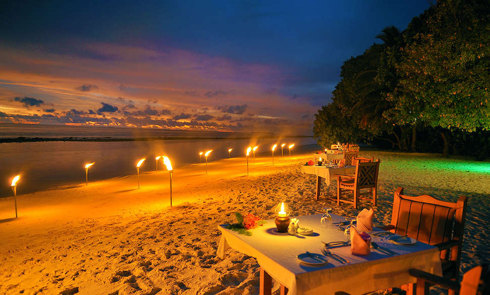 Een foto van het strand bij Royal Island Resort & Spa