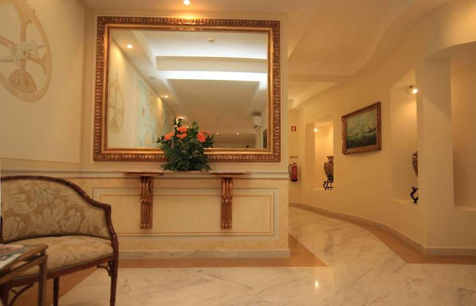 Een foto van het interieur van Hotel Lagoa