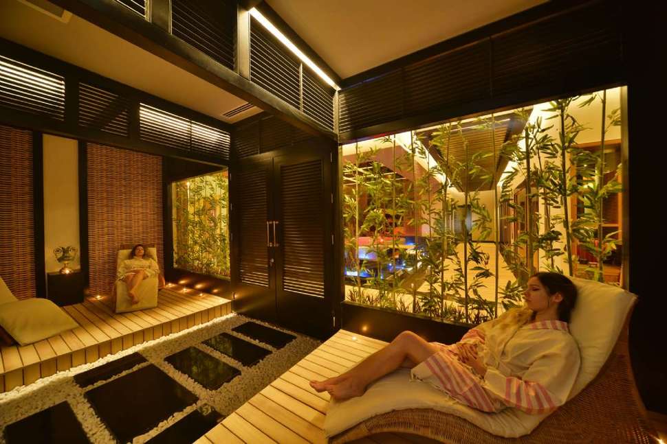 Ein Foto von den Einrichtungen im Elite Luxury Suite & Spa