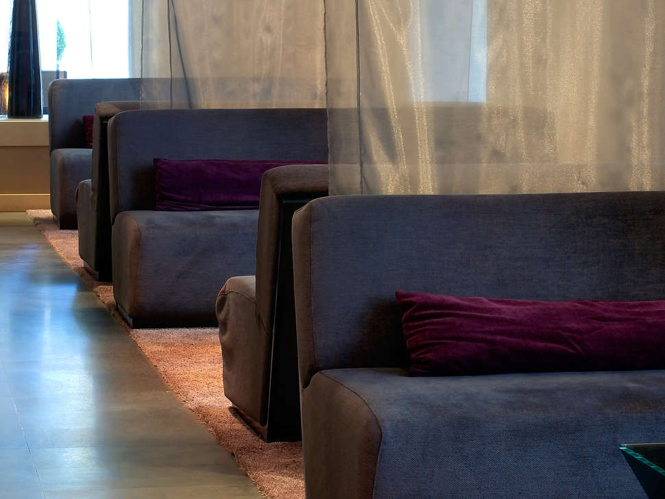 Een foto van het interieur van Vincci Soho