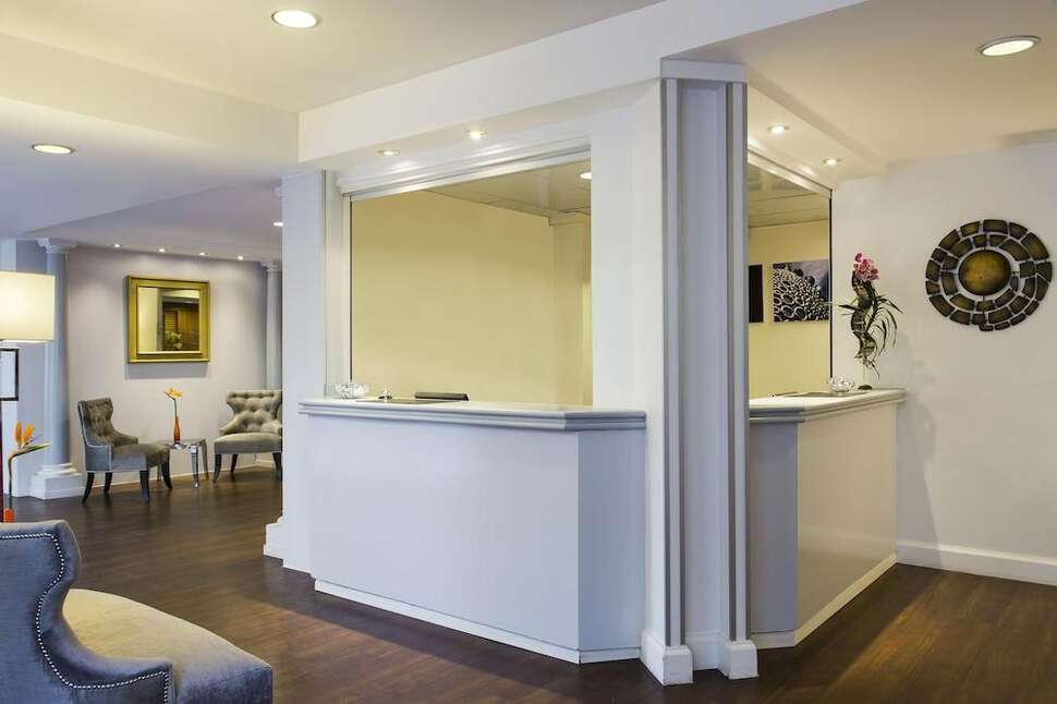 Een foto van het interieur van Residhome Nice Promenade