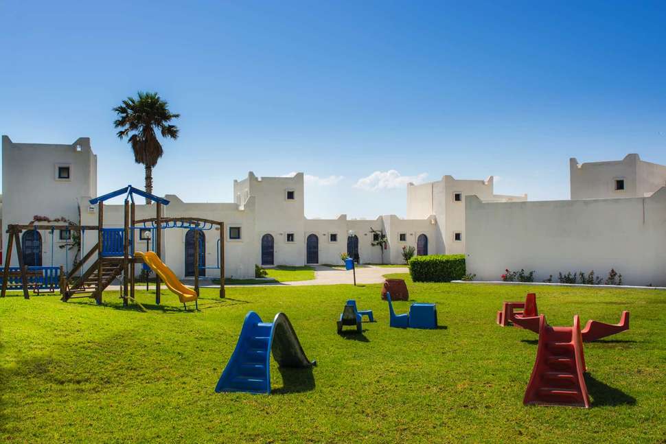 Ein Foto von den Einrichtungen im Aeolos Beach Hotel