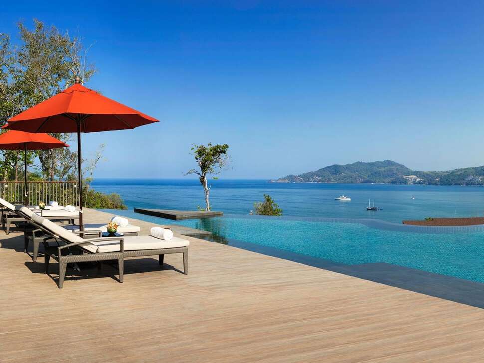 Ein Foto vom Pool im Amari Phuket