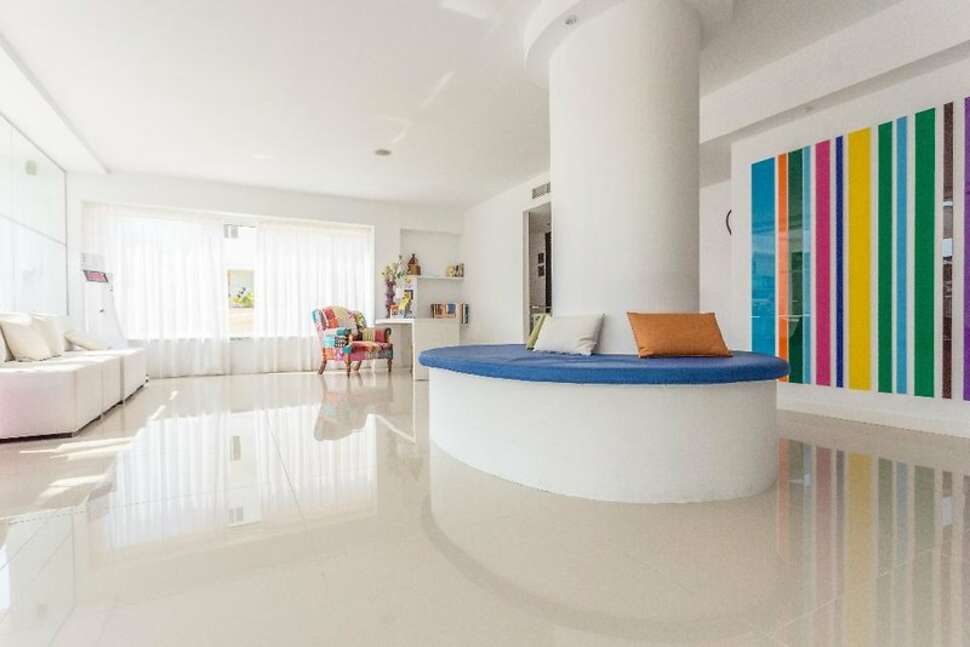 Een foto van het interieur van Globales Janeiro