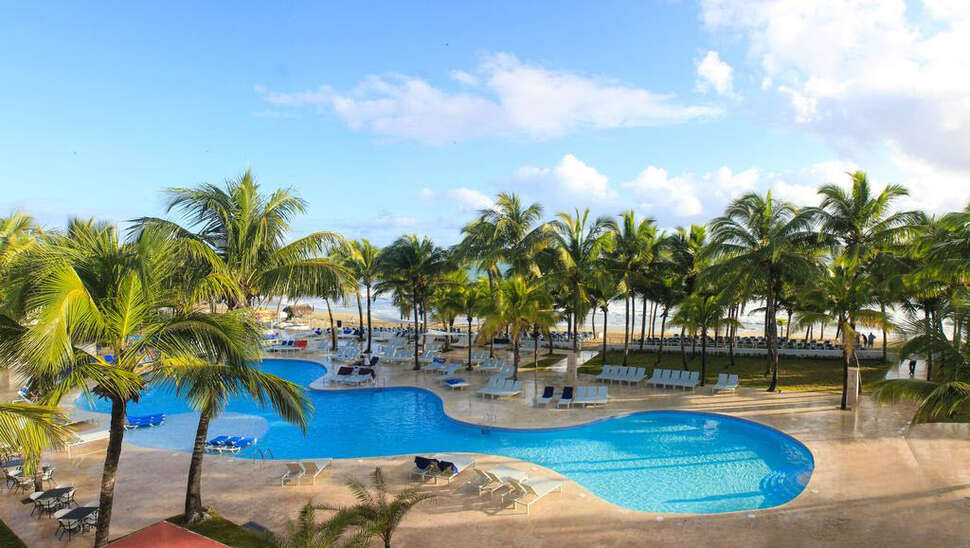Ein Foto vom Pool im Viva Wyndham Tangerine