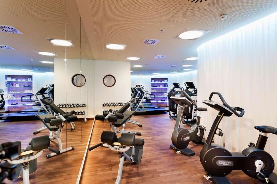 Een foto van de faciliteiten bij Grand Hotel Wien