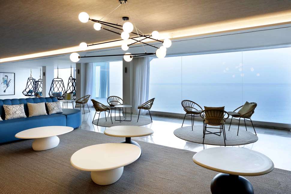 Een foto van het interieur van Benalma Hotel Costa del Sol