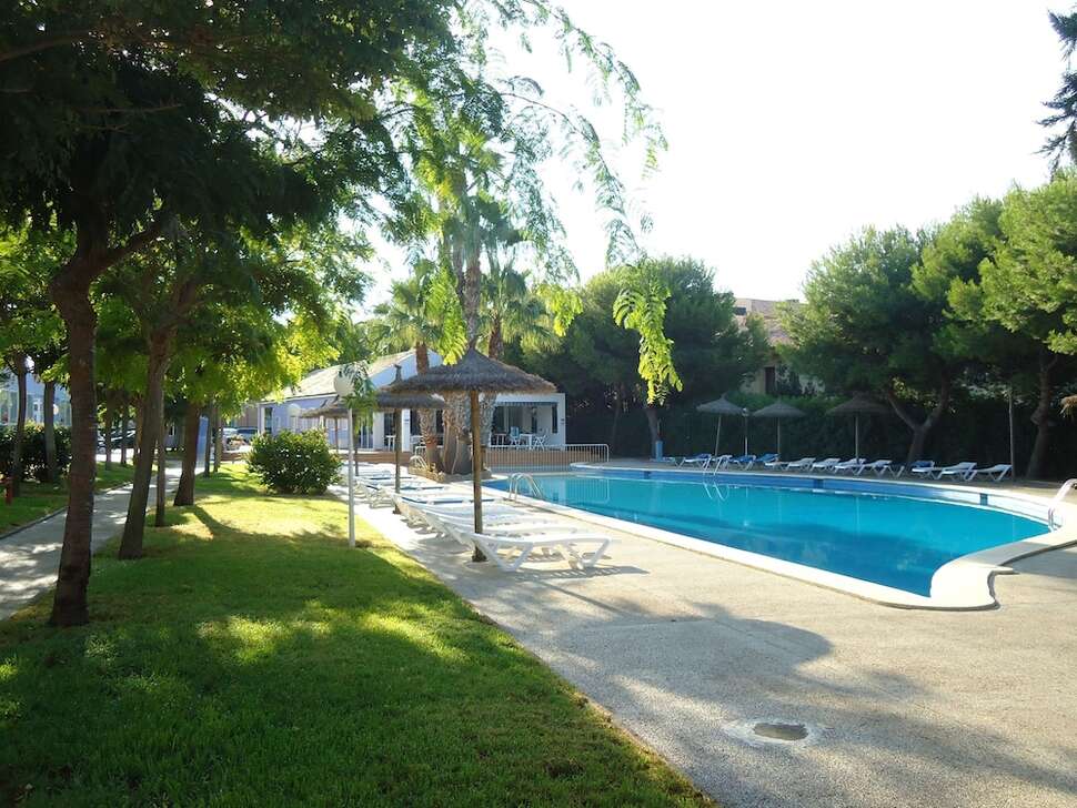 Ein Foto vom Pool im Club Ciudadela