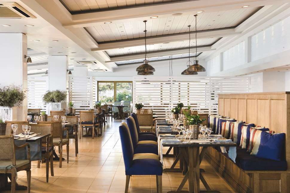 Een foto van de faciliteiten bij Sani Beach Club