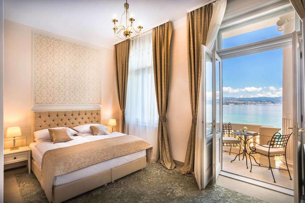 Een foto van een overzicht van Hotel Mediteran