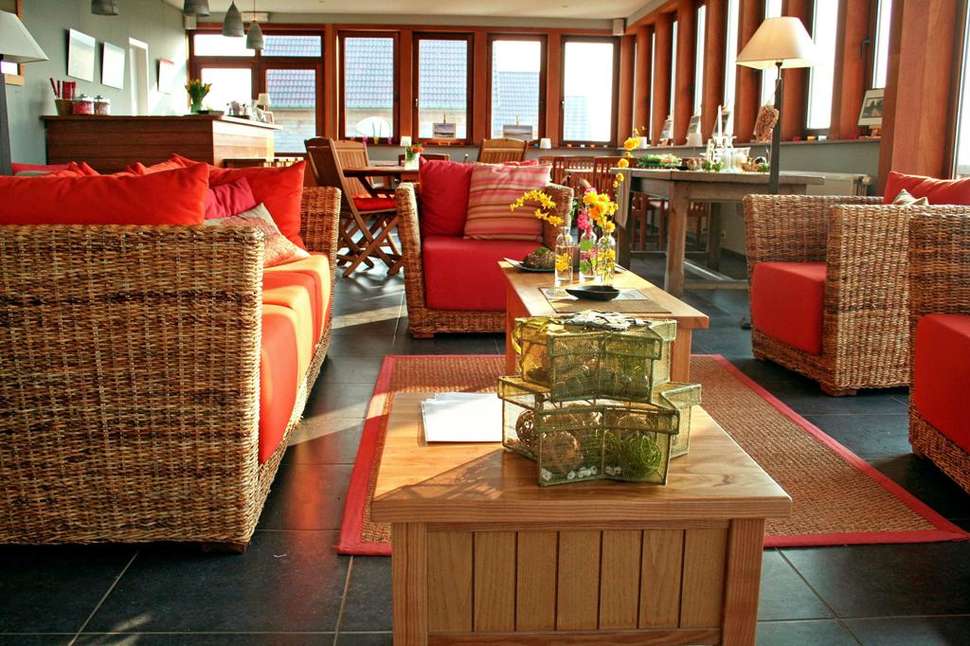 Een foto van het interieur van Le Domaine du Val