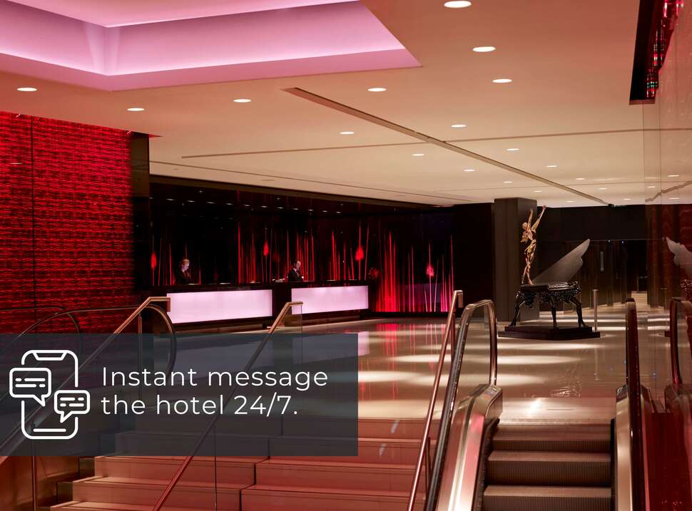 Een foto van het interieur van Park Plaza Westminster Bridge