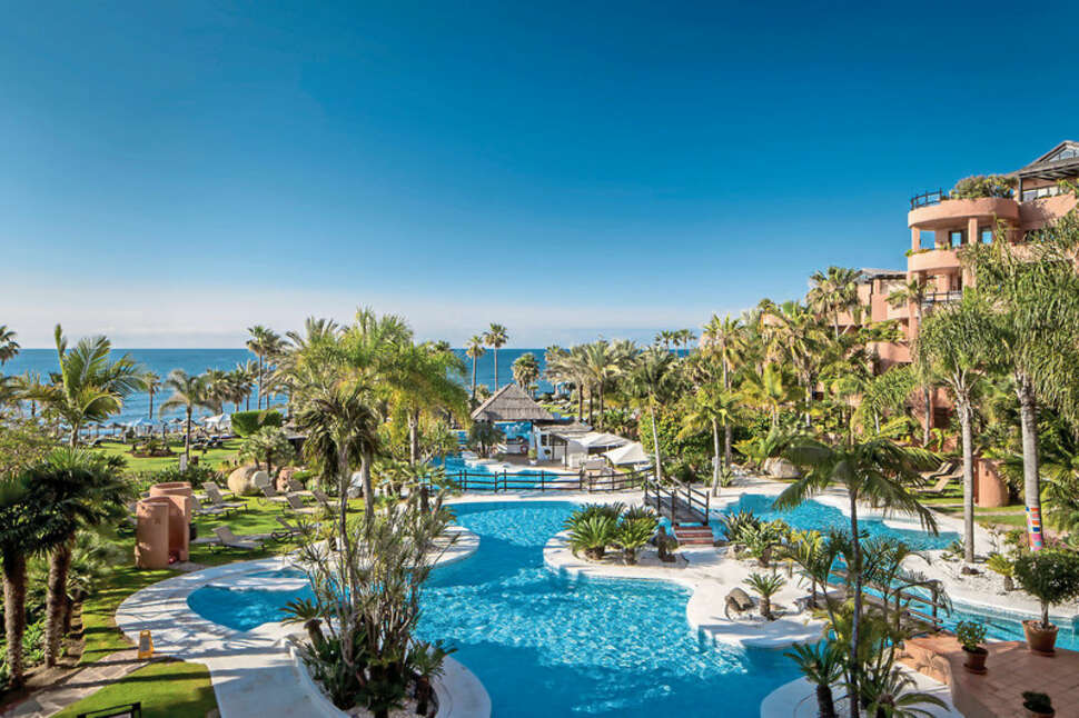 Een foto van een overzicht van Kempinski Hotel Bahia Estepona