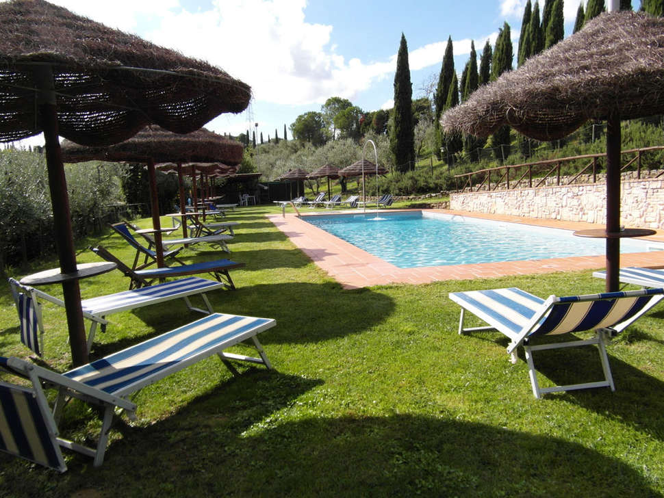 Een foto van een overzicht van Agriturismo Isola Verde