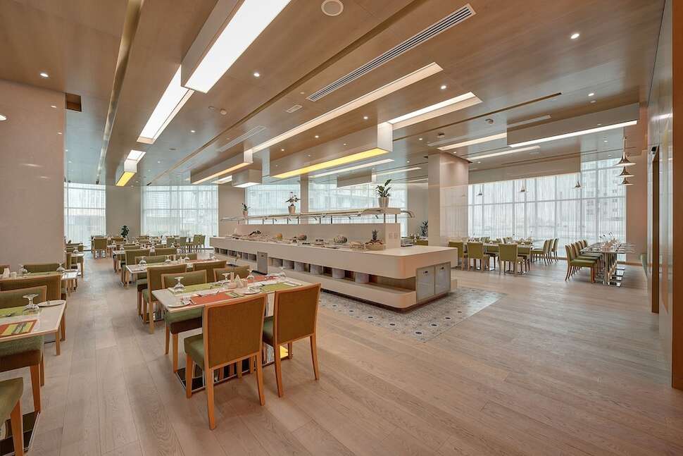 Een foto van de faciliteiten bij Al Khoory Atrium Hotel
