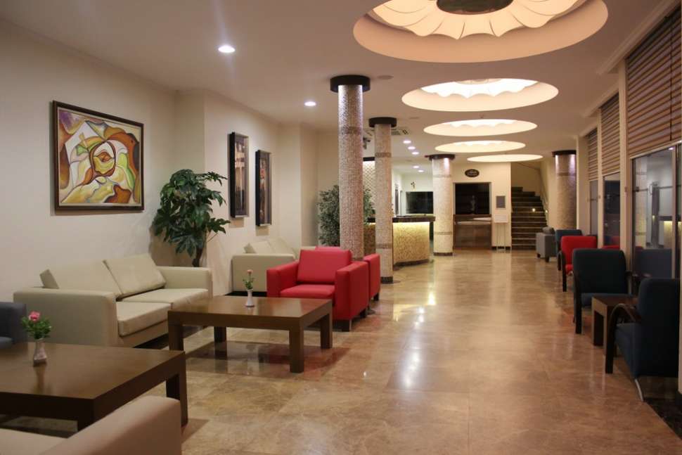 Een foto van het interieur van Arbatt Marmaris Hotel