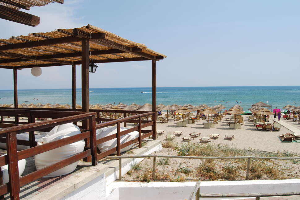 Een foto van het strand bij I Turchesi Club Village