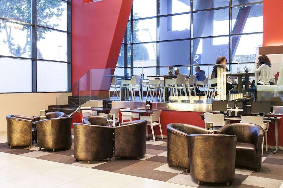 Een foto van de faciliteiten bij Hotel 4 Barcelona