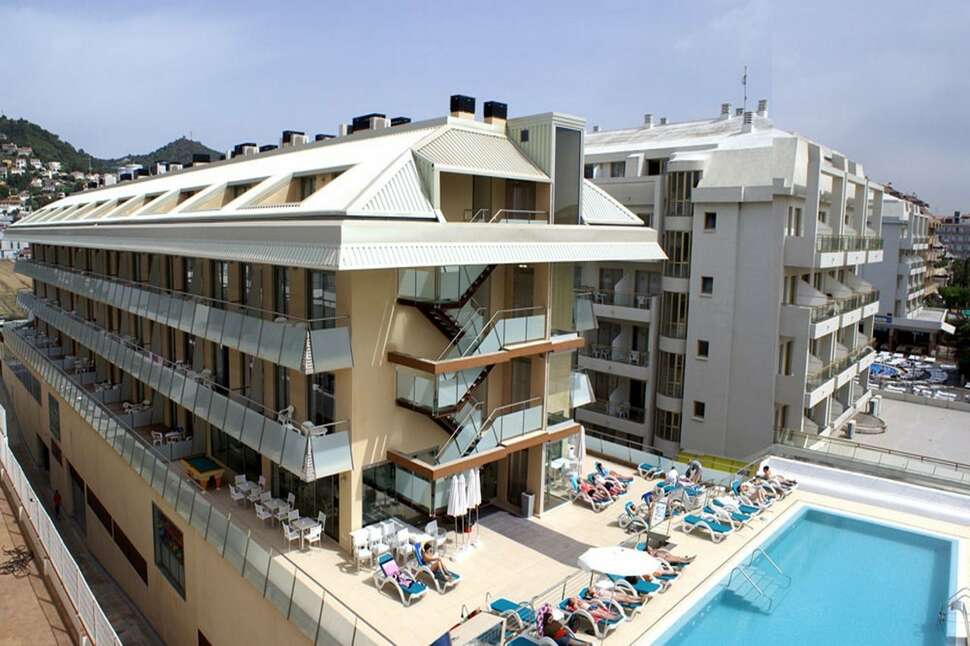 Een foto van het zwembad bij Appartementen Odissea Park
