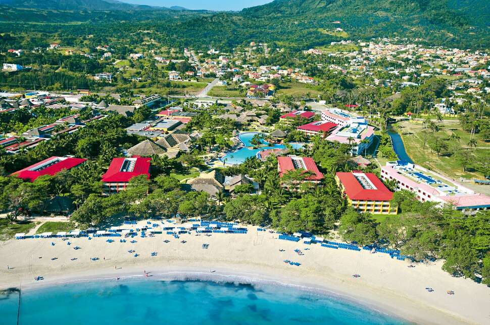 Ein Foto von der Außenansicht des Hotel Marien Puerto Plata