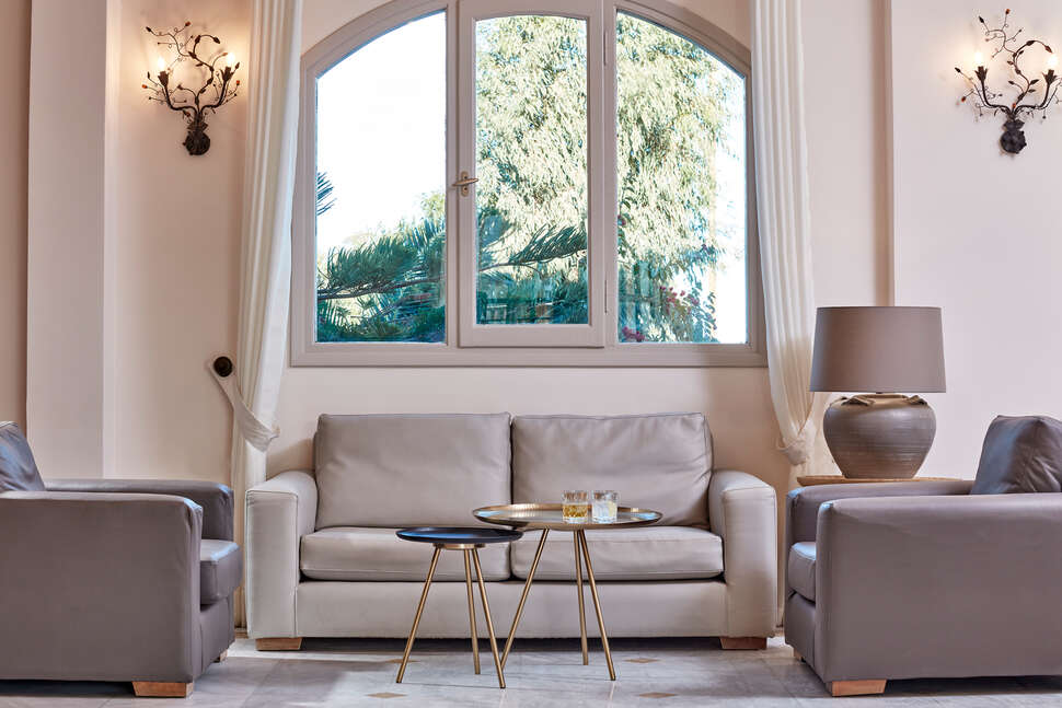 Een foto van het interieur van Santo Miramare Resort