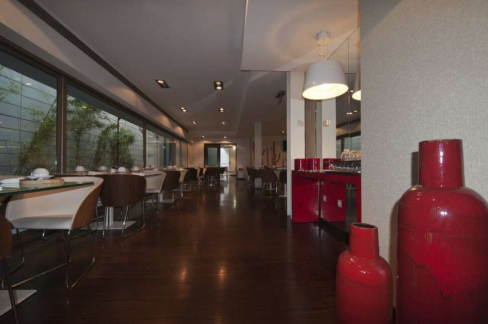 Een foto van de faciliteiten bij Porto Trindade Hotel