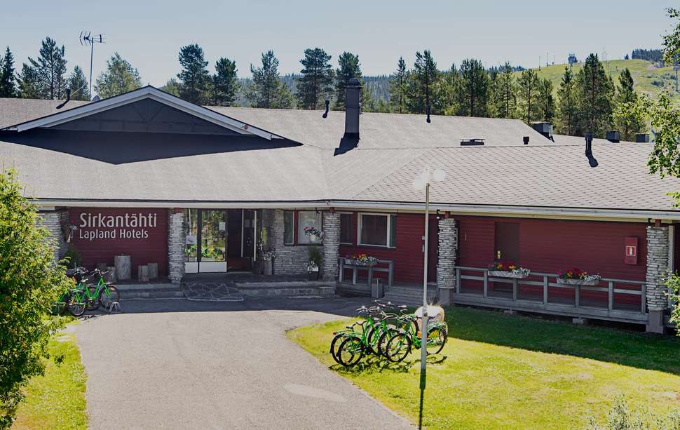 Een foto van een overzicht van Lapland Hotel Sirkantahti