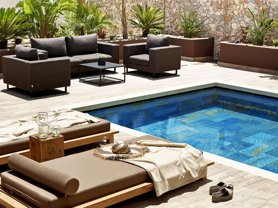 Een foto van het zwembad bij Lango Design Hotel & Spa