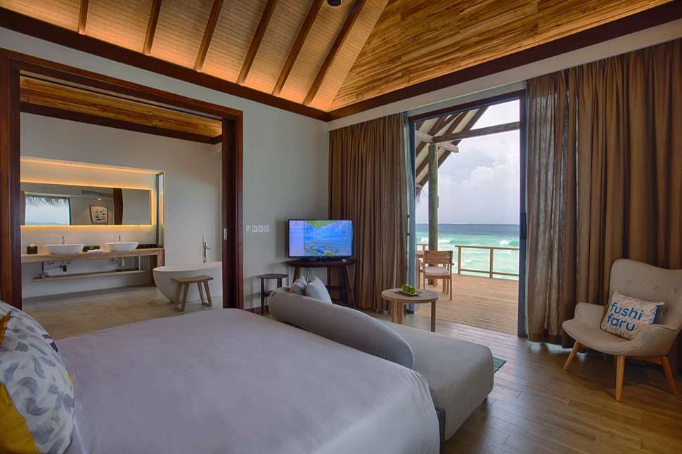 Ein Foto Fushifaru Maldives
