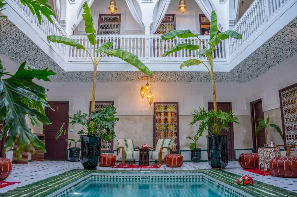 Ein Foto Riad les Palmiers de la Medina