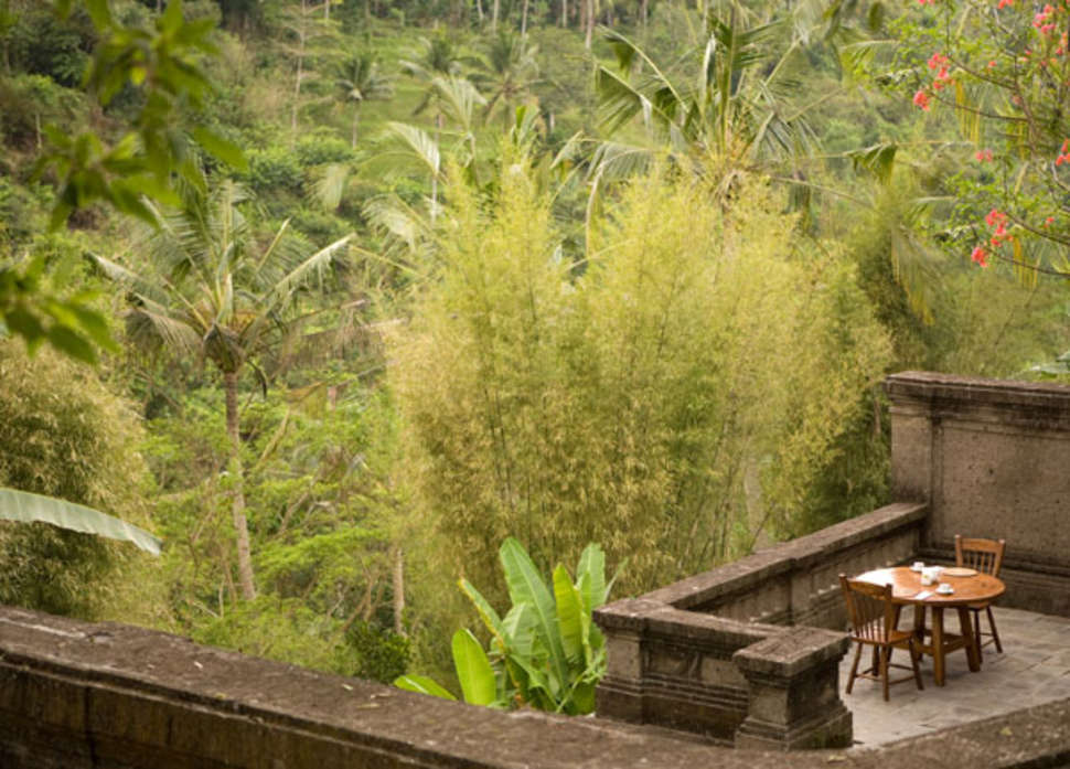 Ein Foto von der Terrasse im The Payogan Villa Resort & Spa