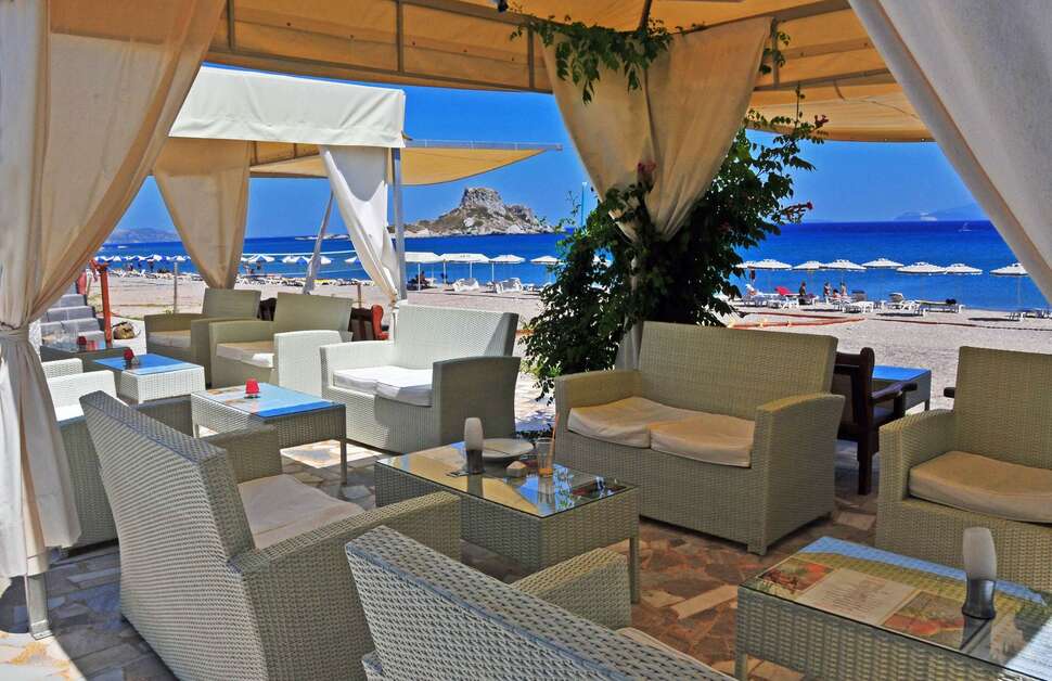 Een foto van de faciliteiten bij Sacallis Inn Beach Hotel