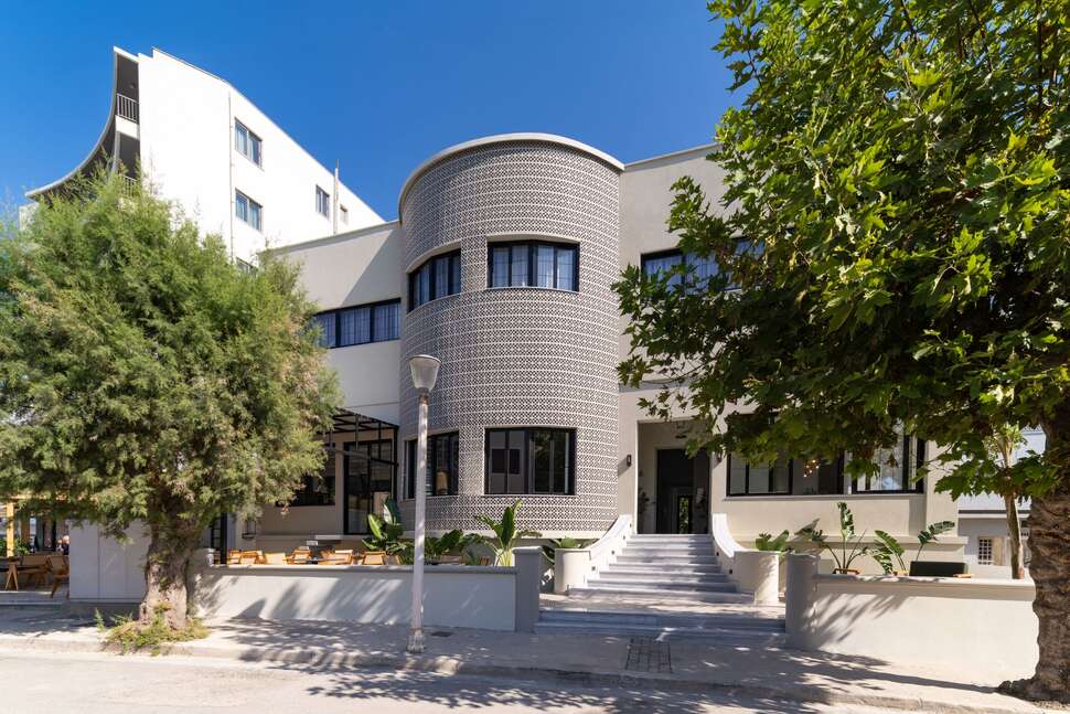 Ein Foto von der Außenansicht des Naillac Boutique Hotel