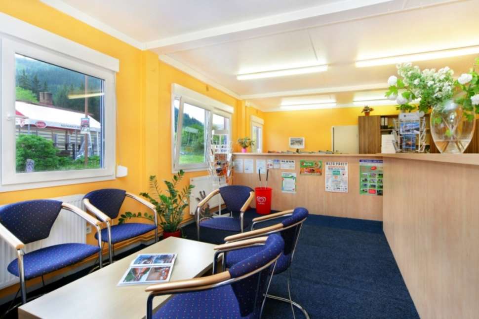 Een foto van het interieur van Resort Spindl
